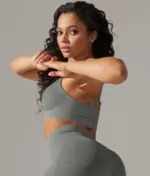 Dalia gray strappy top - Image 3