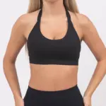 Ira black sports bra