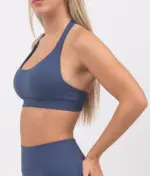 Ira bluish gray sports bra - Image 2
