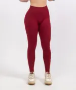 Ira burgundy push up leggings - Image 5