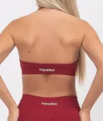 Ira burgundy sports bra - Image 3
