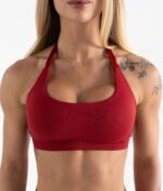 Ira burgundy sports bra - Image 5