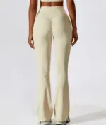 Leila beige push up flare leggings - Image 8