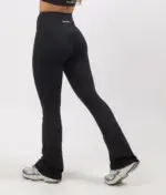 Leila black push up flare leggings - Image 4