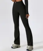Leila black push up flare leggings - Image 7