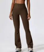 Leila brown push up flare leggings - Image 9