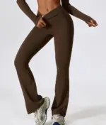 Leila brown push up flare leggings - Image 10