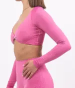 Lina pink long sleeve top