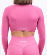 Lina pink long sleeve top - Image 5