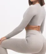 Lina platinum long sleeve top - Image 5