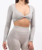 Lina platinum long sleeve top - Image 6