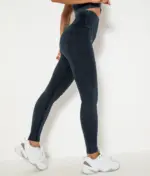 Mist black sports leggings - Image 3