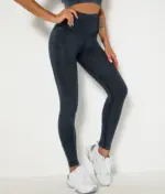 Mist black sports leggings - Image 2