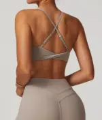 Noa beige sports bra - Image 6