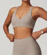 Noa beige sports bra - Image 5