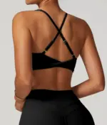 Noa black sports bra - Image 6