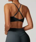 Noa gray sports bra - Image 6
