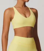 Noa yellow sports bra - Image 5
