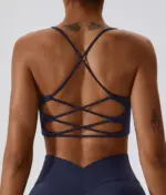 Sena indigo strappy top