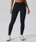 Tara black push up leggings - Image 2
