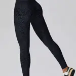 Tara black push up leggings