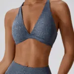 Tara blue strappy top