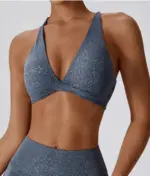 Tara blue strappy top