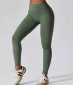 Tara green push up leggings - Image 4