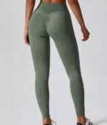 Tara green push up leggings - Image 3