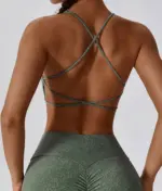 Tara green strappy top - Image 2