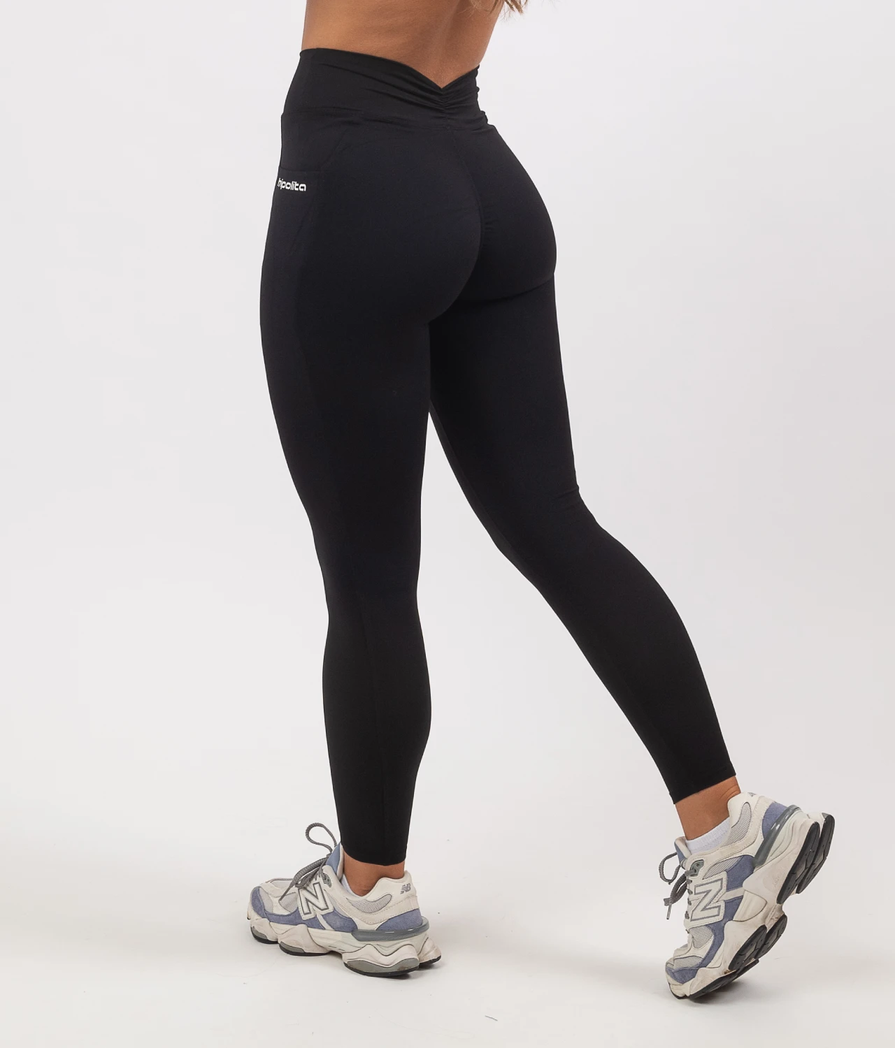 Telma-black-helanke-2-2 Telma black leggings - Image 1