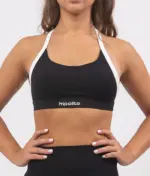 Telma black sports bra