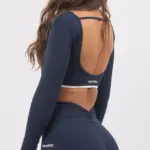 Telma blue long sleeve top