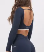 Telma blue long sleeve top