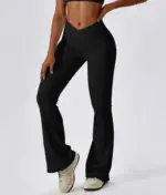 Zira black flare leggings - Image 10