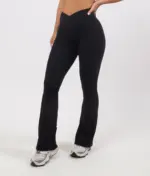 Zira black flare leggings