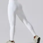Zira white push up leggings
