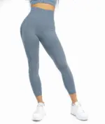 Aurora blue fitness leggings - Image 2
