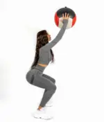 Aurora dark gray set with long sleeve top - Image 2