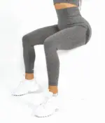 Aurora dark gray fitness leggings - Image 4