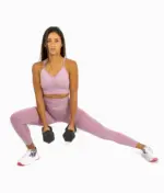 Aurora lilac set with strappy top - Image 4