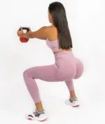 Aurora lilac set with strappy top - Image 3