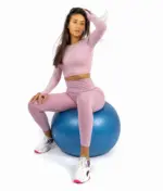 Aurora lilac set with long sleeve top - Image 3