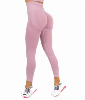 Aurora lilac fitness leggings