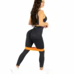 Cozy black matching set with strappy top