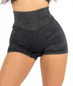 Cozy black push up shorts - Image 3