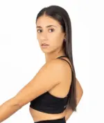 Dalia black strappy top - Image 4