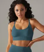 Dalia green strappy top