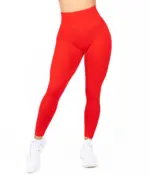 Dalia red push up leggings - Image 3