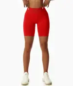 Dalia red push up shorts - Image 3